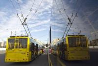 В Киеве выпустили на 18 маршрут "умный" троллейбус