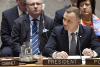 Дуда поддержал "украинский вариант" миротворцев ООН для Донбасса