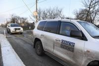 На Луганщине возле патрулей ОБСЕ произошел взрыв