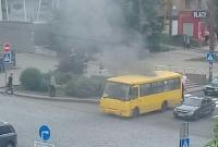В центре оккупированного Донецка взорвалась маршрутка