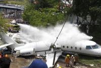 В Гондурасе при посадке у самолета отвалился хвост