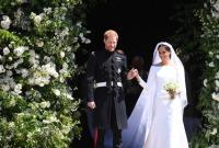 Принц Гарри и Меган Маркл впервые вышли в свет после свадьбы