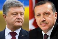 Порошенко обсудил с Эрдоганом соглашение о свободной торговле