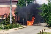 В Одессе сожгли Honda крупного чиновника (видео)