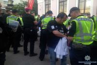 В Киеве полиция задержала 18 человек, которые провоцировали конфликты у стадиона Олимпийский