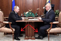 "Для карликов": сеть рассмешили странные кресла в кабинете Путина