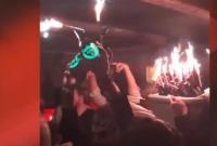 Фейерверки и дефиле официантов с дорогим шампанским: журналисты показали, как украинские политики отдыхали во Франции (видео)