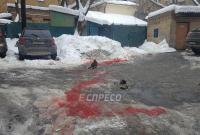 В правительственном квартале Киева зарезали мужчину