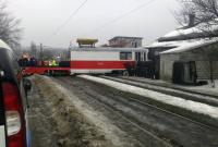 В оккупированном Донецке трамвай врезался в жилой дом