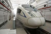 В Китае впервые испытали высокоскоростной поезд длиной более 400 м
