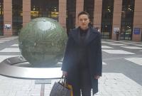 Савченко опровергла слухи о своем бегстве, опубликовав фото визита в Страсбург