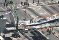 В Майами обрушился новый пешеходный мост