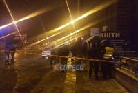 В Киеве мужчина бросил взрывчатку в полицейских