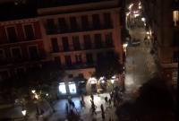 В столице Испании вспыхнули массовые беспорядки (видео)