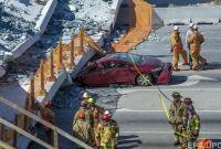 Из-под руин моста в Майами достали три тела