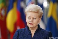 Президент Литвы отказалась поздравлять Путина с победой на выборах