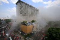 На Филиппинах горел отель: по меньшей мере четверо туристов погибли