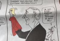Журнал Charlie Hebdo опубликовал карикатуру на президентские выборы в России