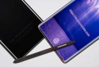 Samsung раздумывает над дисплейным сканером отпечатков в Galaxy Note 9