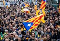 В Каталонии собираются митинги против ареста Пучдемона