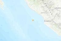 Вблизи Индонезии произошло землетрясение магнитудой 5,2
