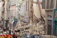 Два дома обрушились в Марселе, есть пострадавшие