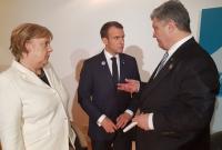 Порошенко, Меркель и Макрон решают, что делать с "выборами" в ОРДЛО