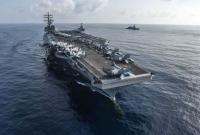 Истребитель ВМС США разбился в Филиппинском море