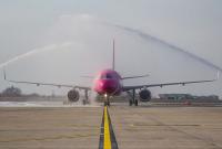 Лоукостер Wizz Air открыл новый международный рейс в Украину