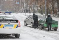 Первые снегопады в Украине: Омелян назвал количество ДТП