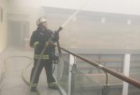 В Киеве в здании Минфина произошел пожар
