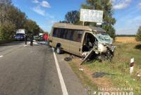 Под Киевом Славута столкнулась с рейсовым микроавтобусом, один погибший