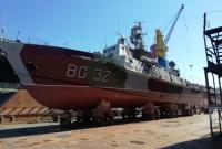 Отремонтированный корабль "Донбасс" вернули в строй на Азове