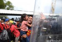 Полиция Мексики остановила караван мигрантов на границе с США и получила похвалу от Трампа