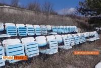 Заросший пустырь вместо футбольного поля: как выглядит база Таврии в оккупированном Крыму (видео)