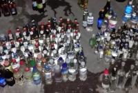Подпольный цех по изготовлению фальсифицированного алкоголя обнаружен в Бердянске