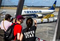 Ryanair запустил первый рейс из Украины