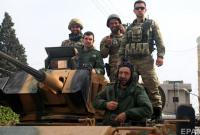 Турция концентрирует военную бронетехнику на границе с Сирией