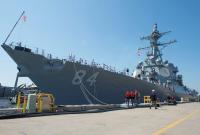 В Средиземное море вошел четвертый эсминец США с ракетами "Томагавк"