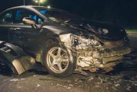 В Киеве водитель Honda спровоцировал ДТП, потеряв сознание за рулем