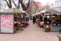 Торговцы должны "съехать" из столичного Андреевского спуска до марта