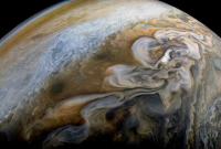 Космическая станция Юнона передала фото облаков Юпитера