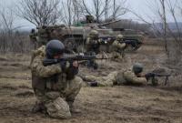 Штаб АТО сообщает об уменьшении числа обстрелов позиций ВСУ на Донбассе
