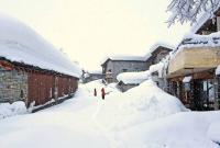 Во Франции - сильное похолодание, три департамента засыпало снегом