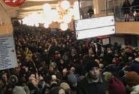 В Киеве временно закрыли "красную ветку" метро