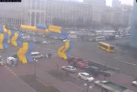 В центр Киева выставили 2 тысячи полицейских и гвардейцев