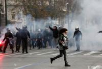 Полиция применила слезоточивый газ на митинге в Афинах