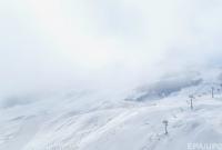 На лыжных курортах в Альпах "застряли" 10 тысяч туристов из-за сильных снегопадов