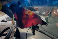 В Карпатах туристов из Беларуси оштрафовали за георгиевскую ленту в авто