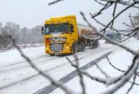 Из-за непогоды в Одесской области ограничили движение грузовиков